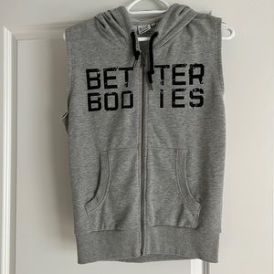 Better Bodies Zip Up Tank Top